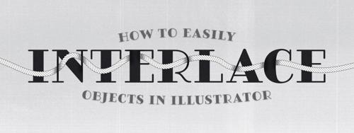 How to Easily Interlace Objects in Illustrator