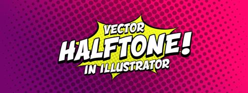 How to Make a Vector Halftone in Illustrator