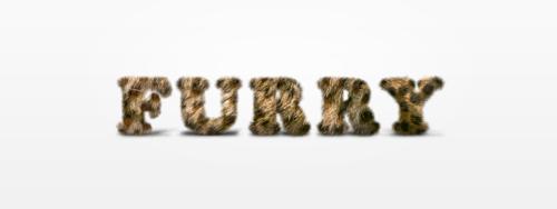 How to Create Furry Text in Photoshop