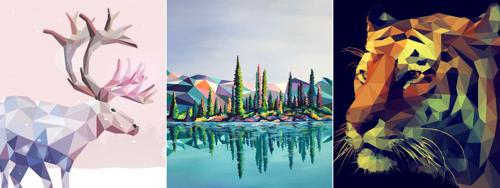 22 of the Most Gorgeous Polygon Art Designs of 2019