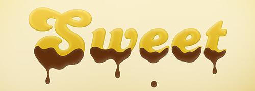 Create a Sweet Chocolate-Coated Text Effect