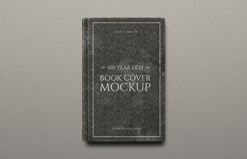 100 Year Old Book Cover Mockup