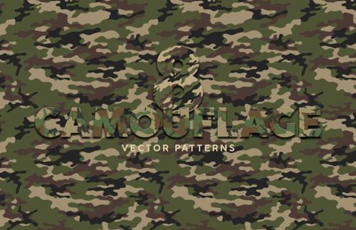 Camouflage Vector Patterns
