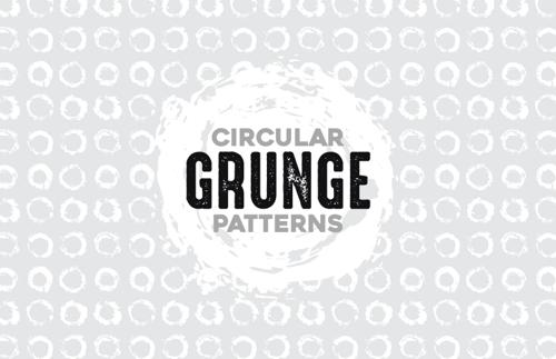 Circular Grunge Patterns