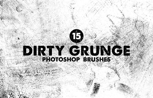 Dirty Grunge Photoshop Brushes