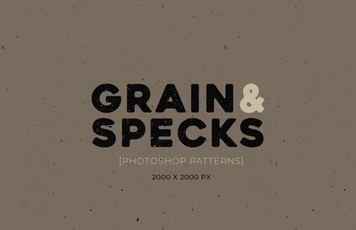 Grain & Specks Photoshop Patterns