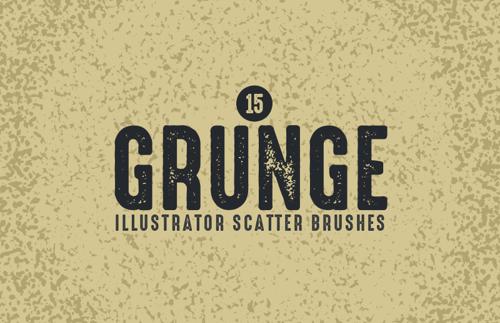 Grunge Scatter Brushes