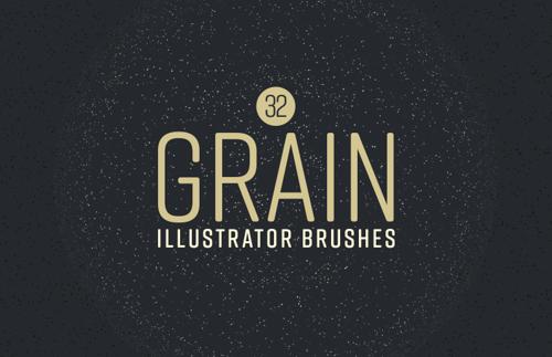 Illustrator Grain Brushes