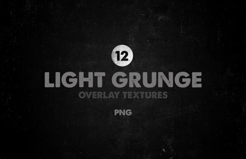 Light Grunge Overlay Textures