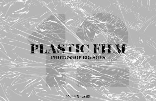 Plastic Film Photoshop Brushes