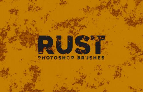 Rust Photoshop Brushes