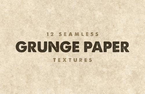 Seamless Grunge Paper Textures