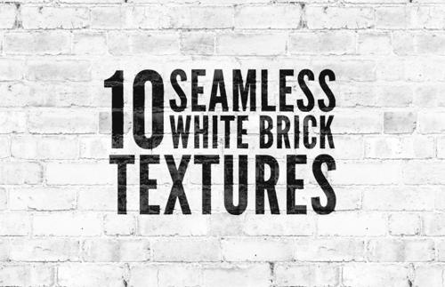 Seamless White Brick Textures