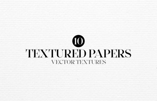 Textured Papers Vector Textures