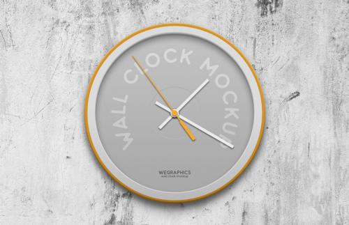 Wall Clock Mockup