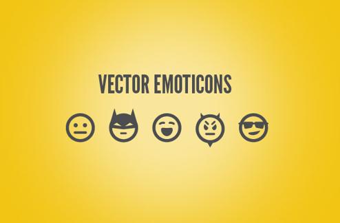 25 Free Vector Emoticons