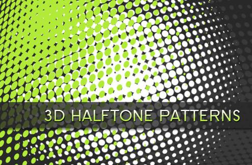 Grunge Halftone Brushes Vol2