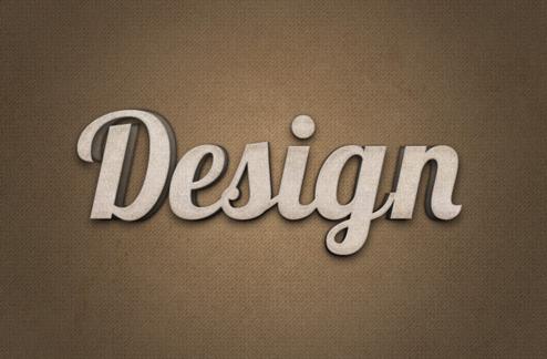 3D Type Treatments - PSD Files