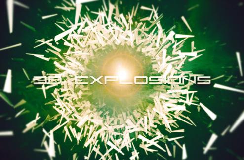 3D Explosion brushes