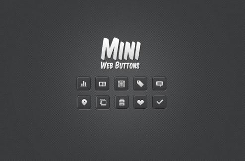 40 Mini Web Buttons