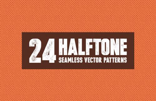 Seamless Vector Halftone Patterns