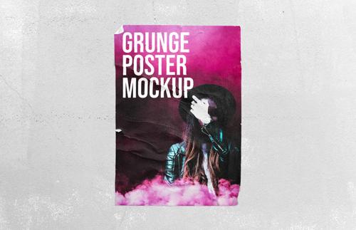 Grunge Poster Mockup