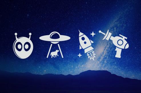 Free Alien Icon Vector Set