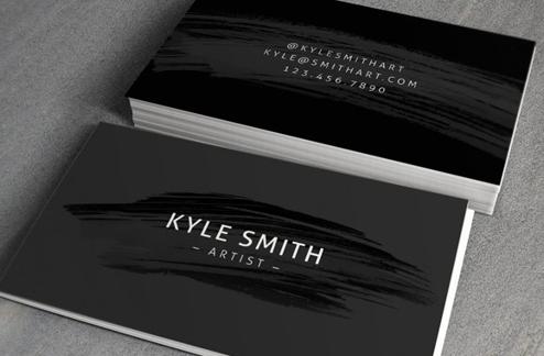 Artist Business Card Template Vol3
