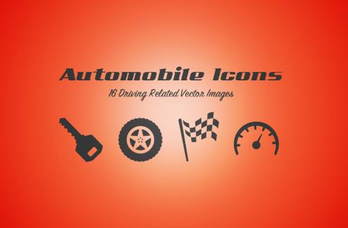 Automobile Icon Set