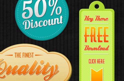 Free Retro Badges