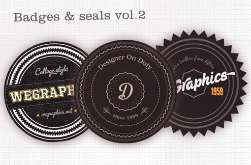 Authentic Vector Badges v2