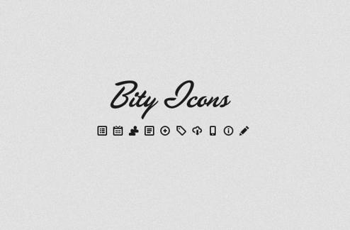50 Bity Vector Icon Set