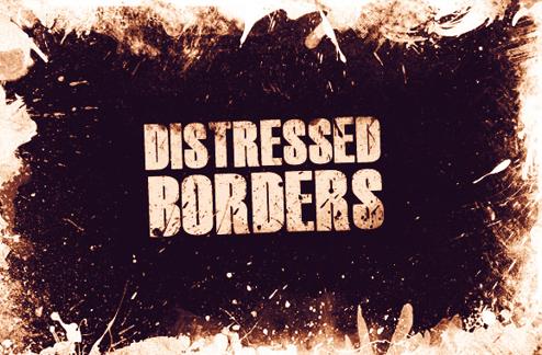 Distressed Border Brushes