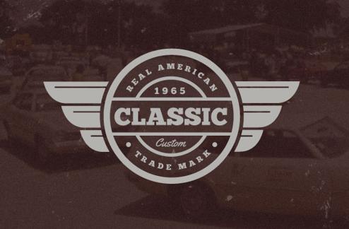 Vintage Car Vector Badges