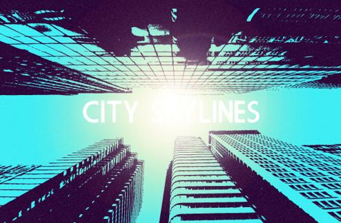 City Skyline Vector Set
