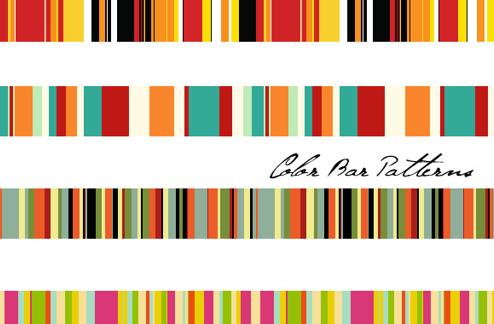 Color Bar Patterns