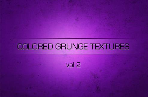 Colored Grunge Textures Vol 2
