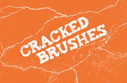 Cracked Brushes for Photoshop