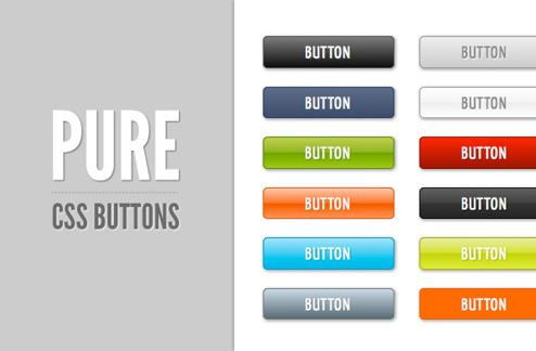 Pure CSS Buttons