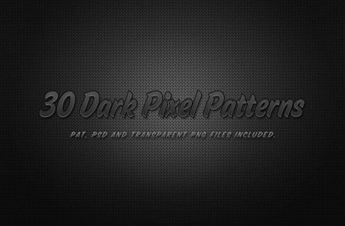 Dark Pixel Patterns