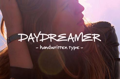 Daydreamer - Handwritten Type