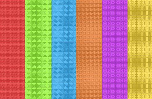 Subtle Transparent Pixel Patterns
