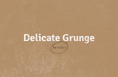 Delicate Grunge Brushes