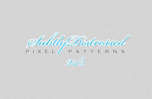 Subtly Distressed Pixel Patterns Vol 2