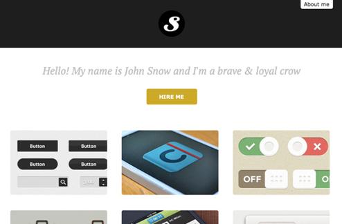 EasyPortfolio 1.1 - Free Responsive one-page portfolio