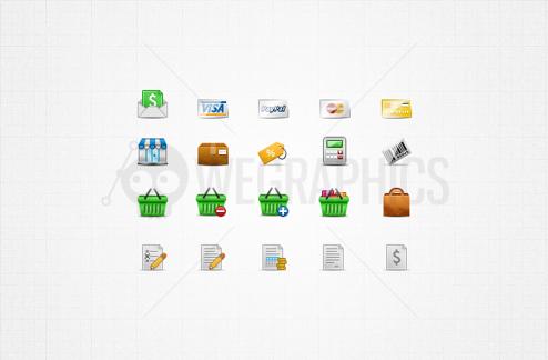 E-commerce icons 32px Vol1