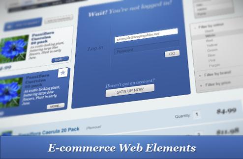 E-commerce Web Elements