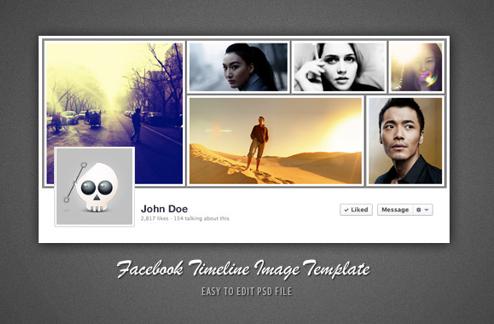 Slick Facebook Timeline Cover Template