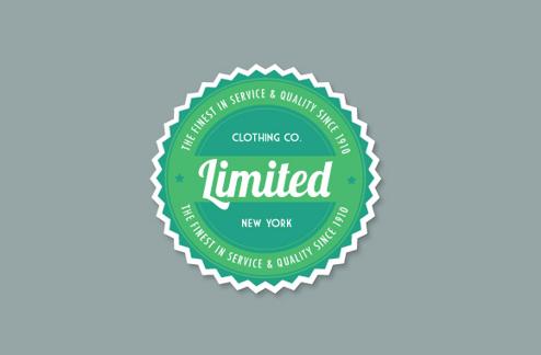 Flat Style Vector Badges