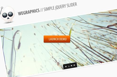 Elegant Slider PSD Template